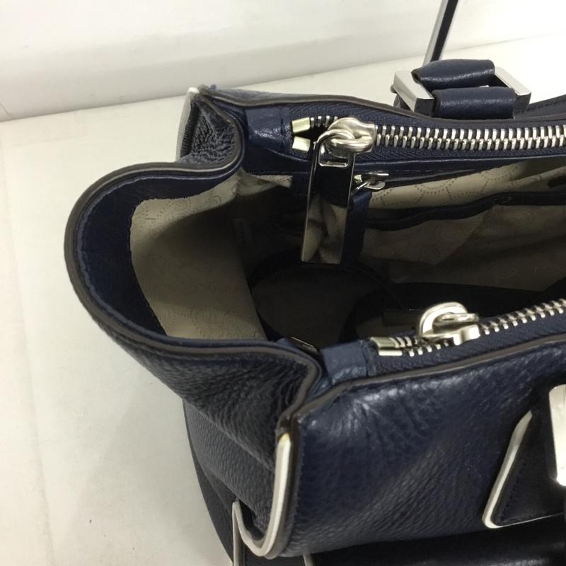 マイケルコース MICHAEL KORS トートバッグ トートバッグ 30S4SRYS3L ショルダー 2WAY 無地 紺 / ネイビー /  レディース USED 古着 中古 10128845