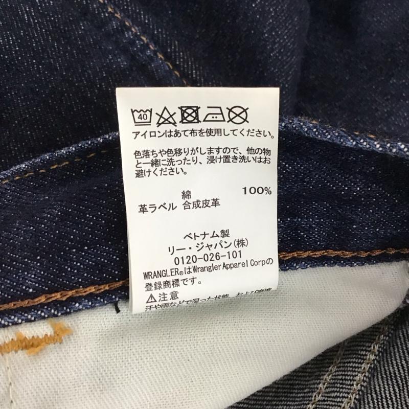 ラングラー Wrangler パンツ デニム、ジーンズ WL0721 ROPE PICNIC ルーミージーンズ 40 ロゴ、文字 インディゴ / インディゴ /  レディース USED 古着 中古 10118811