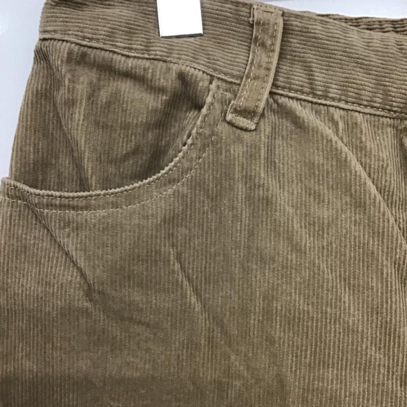 サニーレーベル Sonny Label ボトムス ボトムス コーデュロイパンツ 無地 茶 / ブラウン /  レディース USED 古着 中古 10141579