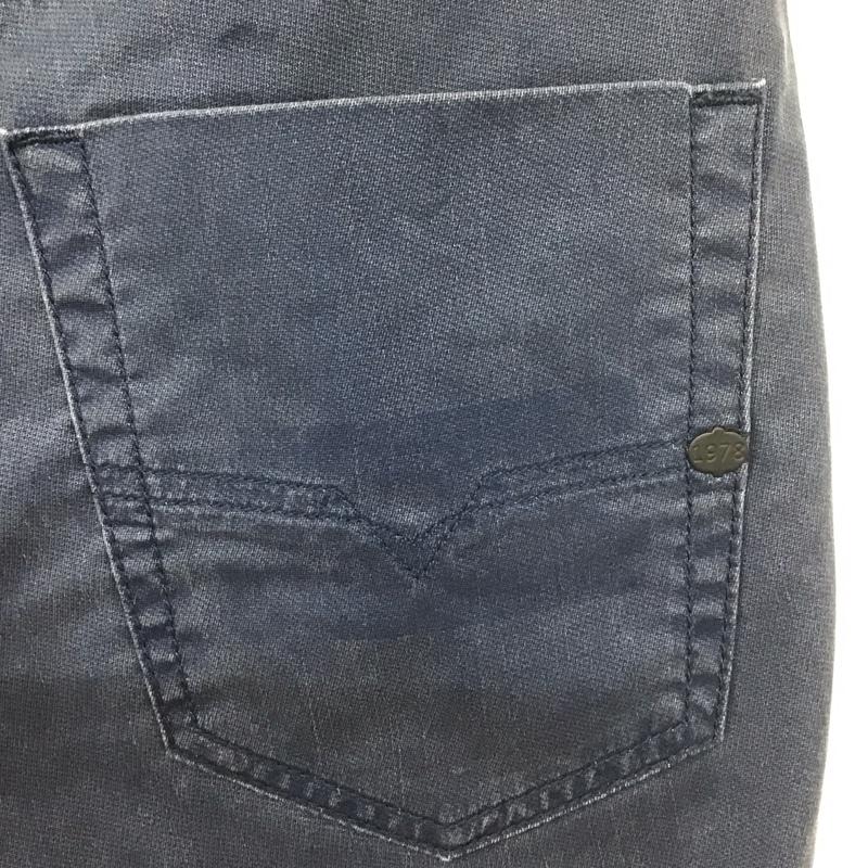 ディーゼル DIESEL パンツ デニム、ジーンズ カジュアルジーンズ ストレートパンツ ストレッチジーンズ 32インチ 無地 紺 / ネイビー /  メンズ USED 古着 中古 10107190