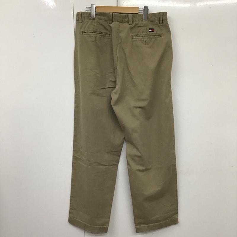 トミーヒルフィガー TOMMY HILFIGER パンツ チノパン 34 無地 ベージュ / ベージュ /  メンズ USED 古着 中古 10113931