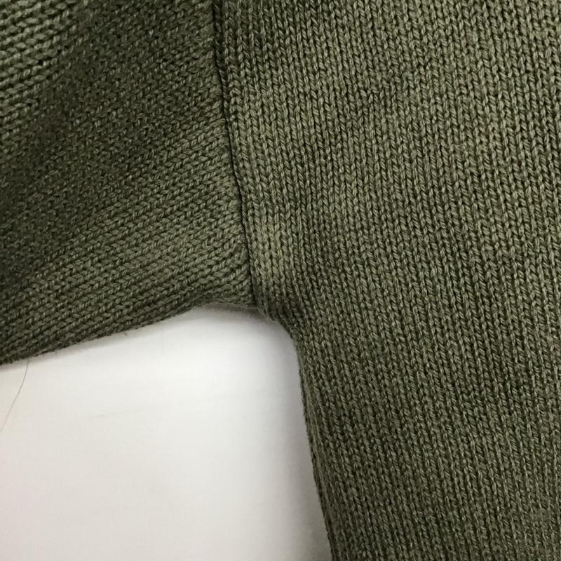 フリークスストア FREAK S STORE カーディガン 長袖 F21-TKK-01 オーバーサイズ FREE 無地 カーキ / カーキ /  レディース USED 古着 中古 10141765