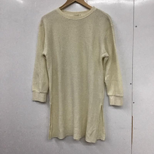 スタディオクリップ studio CLIP Tシャツ 長袖 TS191015-2 ワッフルロングカットソー M 無地 白 / ホワイト /  レディース USED 古着 中古 10136530
