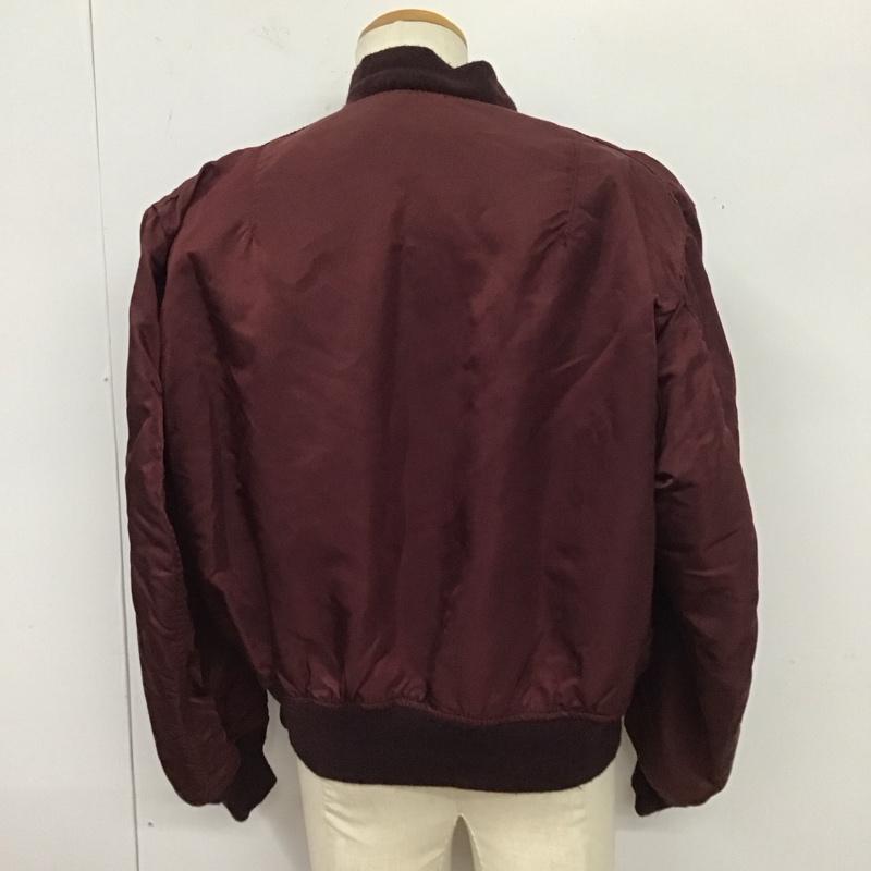 アルファインダストリー Alpha Industries ジャケット、上着 ジャケット、ブレザー ジップアップジャケット ジャンパー ジャケット 90s usa製 アウター XL 無地 えんじ / ワインレッド /  メンズ USED 古着 中古 10124669