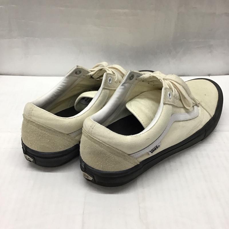 バンズ VANS スニーカー スニーカー 721454 ローカット 28.5cm 28.5cm ロゴ、文字 アイボリー / アイボリー /  メンズ USED 古着 中古 10115827