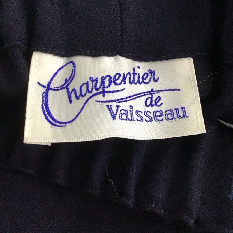 シャルパンティエドゥヴェッソ Charpentier de Vaisseau パンツ スラックス 1 無地 紺 / ネイビー /  レディース USED 古着 中古 10140647