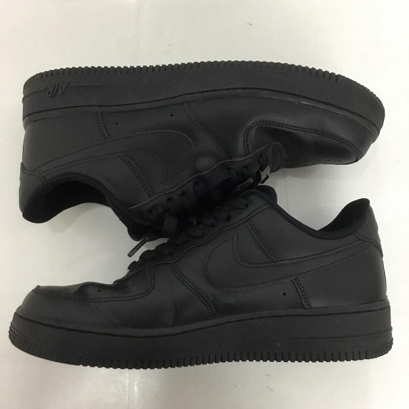 ナイキ NIKE スニーカー スニーカー CW2288-001 AIR FORCE 1 07 26cm 26.0cm ロゴ、文字 黒 / ブラック /  メンズ USED 古着 中古 10124872