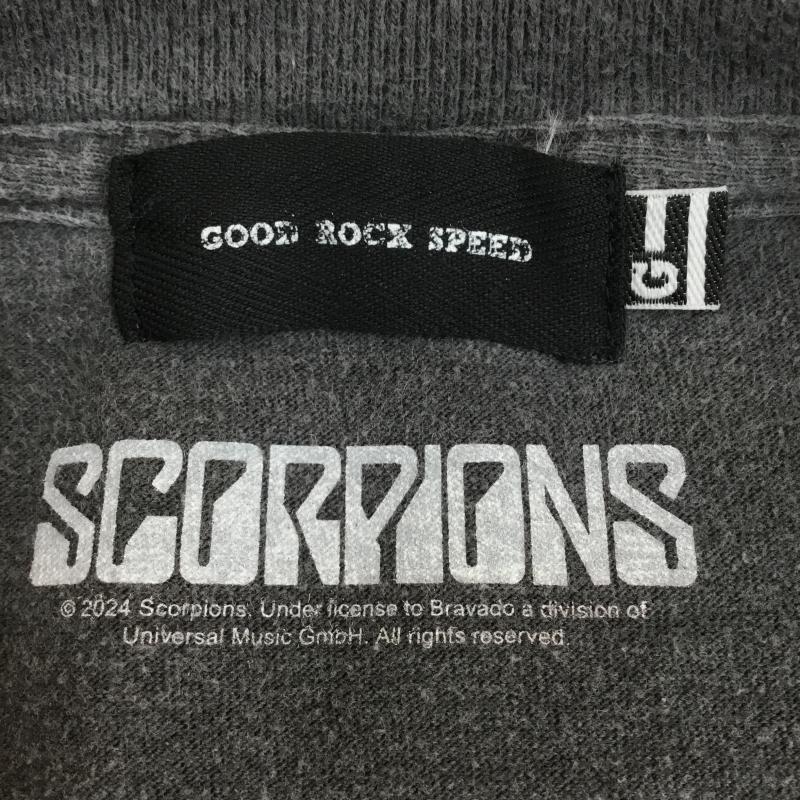 ＵＳフルギ US古着 Tシャツ 半袖 GOOD ROCX SPEED スコーピオンズ バンドTシャツ L プリント ダークグレー / ダークグレー /  メンズ USED 古着 中古 10148478