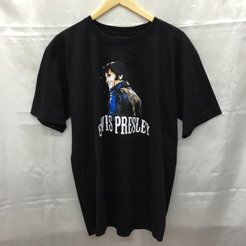 古着 USED Tシャツ 半袖 L プリント 黒 / ブラック /  メンズ USED 古着 中古 10108333