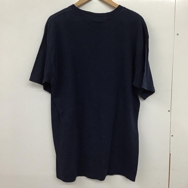 ハードロックカフェ HARD ROCK CAFE Tシャツ 半袖 半袖カットソー プリントTシャツ クルーネックカットソー L プリント 紺 / ネイビー /  メンズ USED 古着 中古 10134921