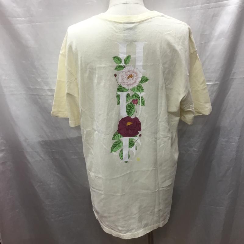 ハフ HUF Tシャツ 半袖 半袖カットソー プリントTシャツ クルーネックカットソー XL プリント オフホワイト / オフホワイト /  メンズ USED 古着 中古 10122945