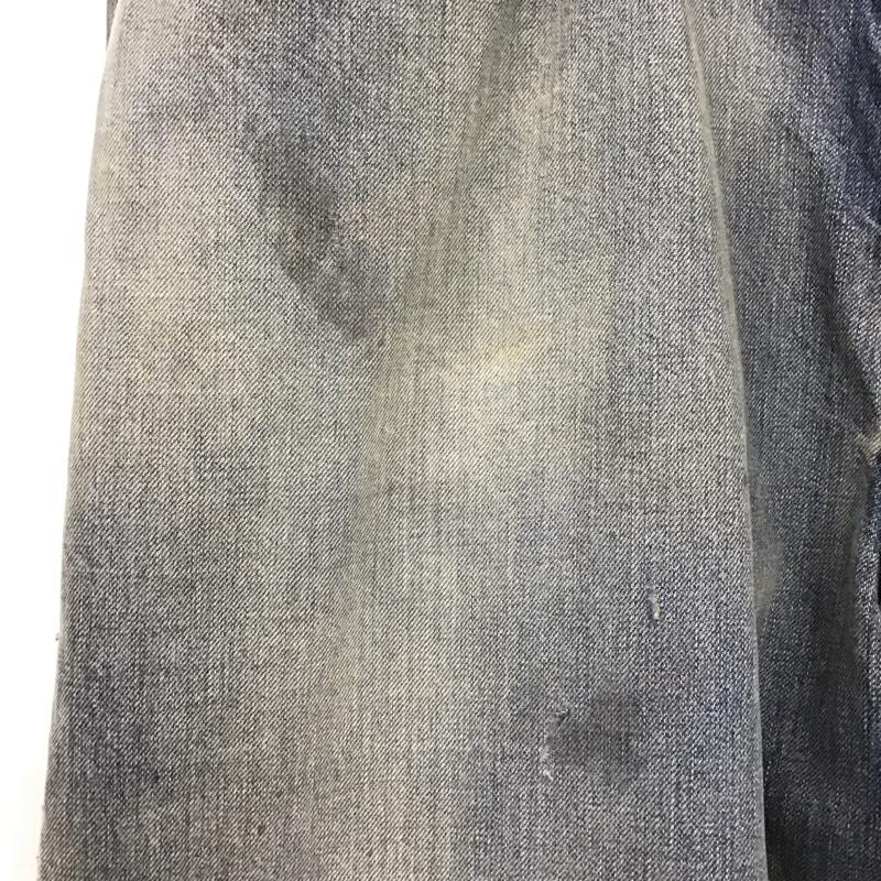 アンセルム ANCELLM パンツ デニム、ジーンズ anc-pt78 AGINGSTRAIGHT5PDENIMPANTS ボトム 3 ダメージ加工 インディゴ / インディゴ /  メンズ USED 古着 中古 10143453