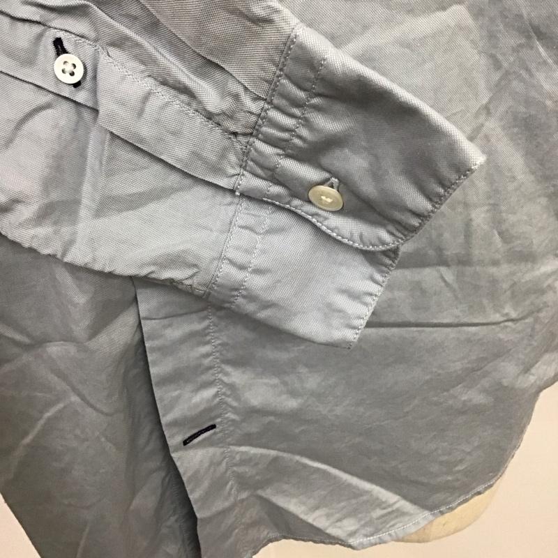 ティンバーランド Timberland シャツ、ブラウス 長袖 XL 無地 水色 / ライトブルー /  メンズ USED 古着 中古 10121883