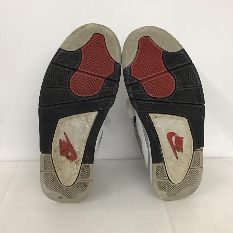 ナイキ NIKE スニーカー スニーカー 840606-192 AIR JORDAN 4 RETRO OG 29cm 箱有 29.0cm ロゴ、文字 白 / ホワイト / X 灰 / グレー / X 黒 / ブラック /  メンズ USED 古着 中古 10141042