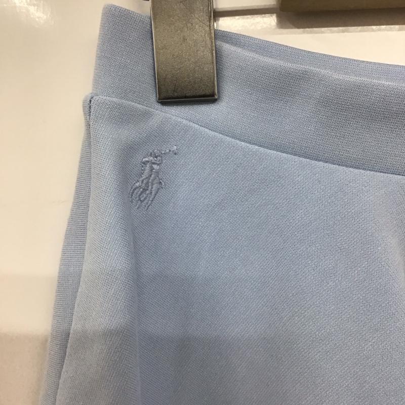 ポロラルフローレン POLO RALPH LAUREN スカート ミニスカート L 無地 水色 / ライトブルー /  ガールズ USED 古着 中古 10132810