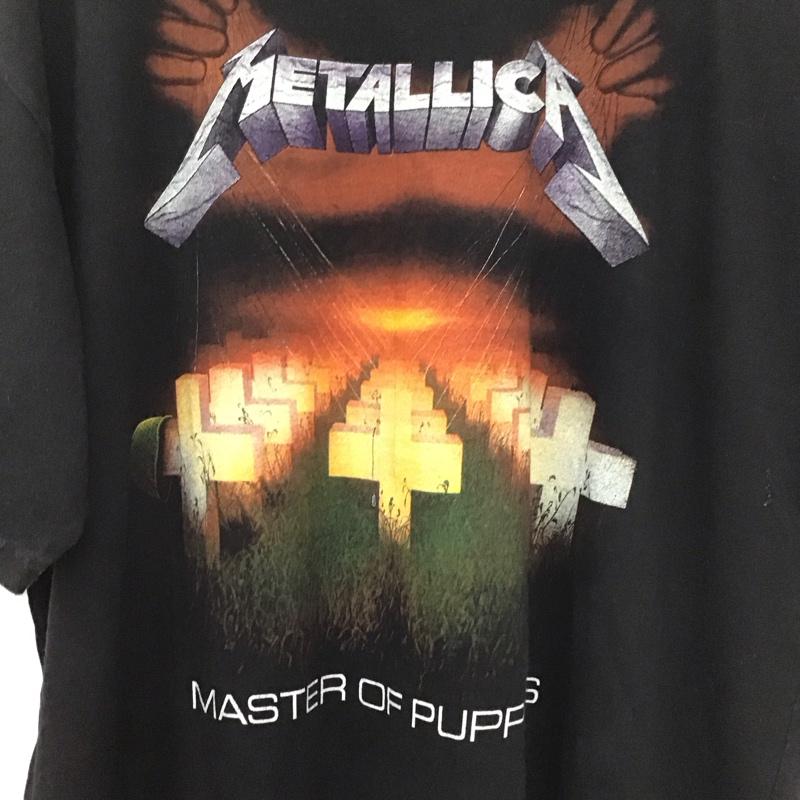 古着 USED Tシャツ 半袖 半袖カットソー プリントTシャツ クルーネックカットソー XXL プリント 黒 / ブラック /  メンズ USED 古着 中古 10138195