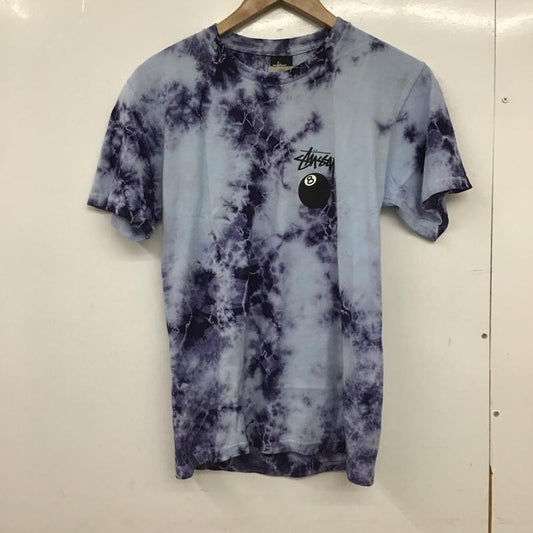 ステューシー STUSSY Tシャツ 半袖 半袖カットソー プリントTシャツ クルーネックカットソー S ロゴ、文字 マルチカラー / マルチカラー /  メンズ USED 古着 中古 10148733