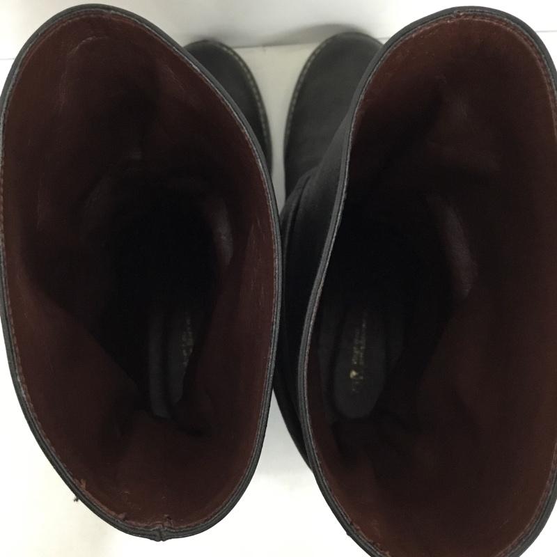 ニジュウサンク 23区 ブーツ 一般 無地 黒 / ブラック /  レディース USED 古着 中古 10143763