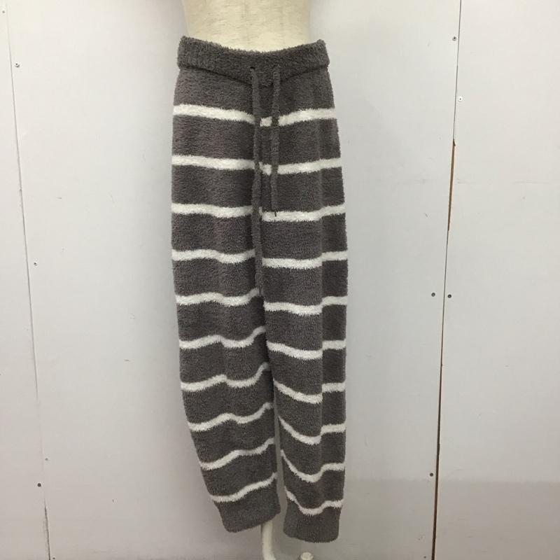 ジェラートピケ gelato pique セットアップ セットアップ セットアップ ルームウェア 2点セット ONE SIZE ボーダー柄 X プリント 灰 / グレー /  レディース USED 古着 中古 10149070