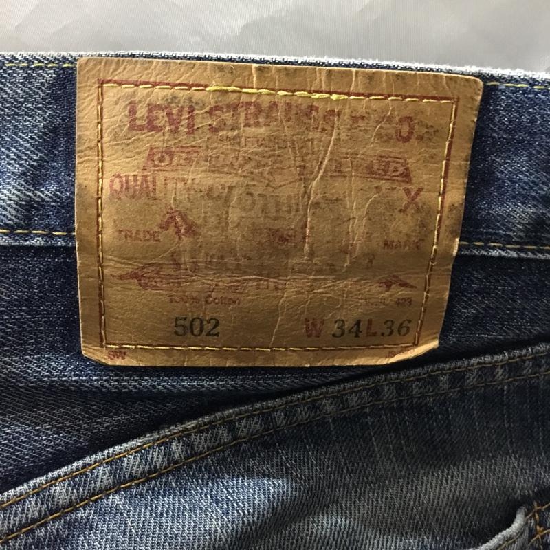 リーバイストラウスアンドコー Levi Strauss & co. パンツ デニム、ジーンズ デニムパンツ ストレートパンツ ワイドパンツ クラッシュジーンズ 34 ダメージ加工 インディゴ / インディゴ /  メンズ USED 古着 中古 10115223