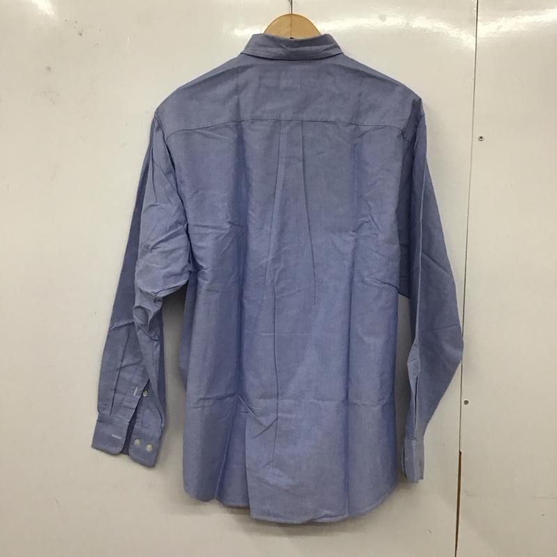 ギャップ GAP シャツ、ブラウス 長袖 長袖シャツ 無地シャツ カラーシャツ ボタンダウンシャツ 90s S 無地 水色 / ライトブルー /  メンズ USED 古着 中古 10129492
