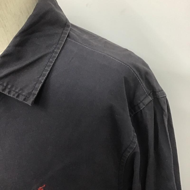 ポロバイラルフローレン Polo by RALPH LAUREN ジャケット、上着 ジャンパー、ブルゾン ジップアップジャケット ジャンパー ジャケット カジュアルジャケット アウター L ロゴ、文字 紺 / ネイビー /  メンズ USED 古着 中古 10108037
