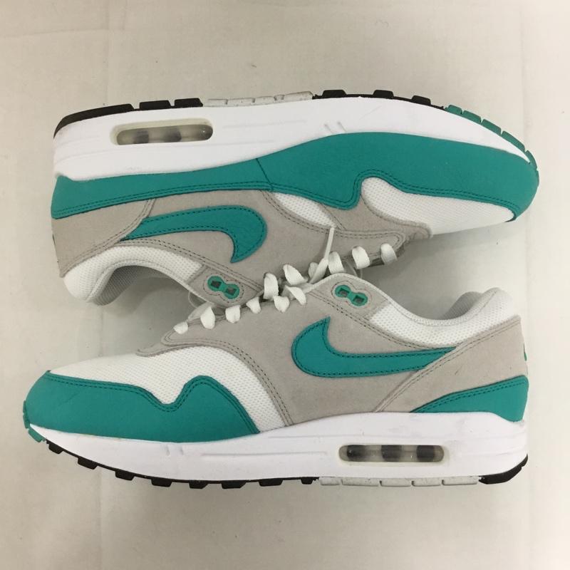 ナイキ NIKE スニーカー スニーカー DZ4549-001 AIR MAX 1 SC 28cm 箱有 28.0cm ロゴ、文字 白 / ホワイト / X 灰 / グレー / X 薄緑 / ライトグリーン /  メンズ USED 古着 中古 10128865