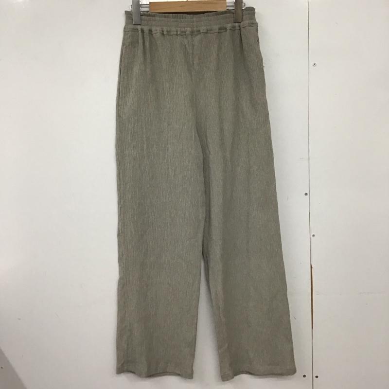 ニコアンド niko and... パンツ スラックス L 無地 灰 / グレー /  レディース USED 古着 中古 10147892