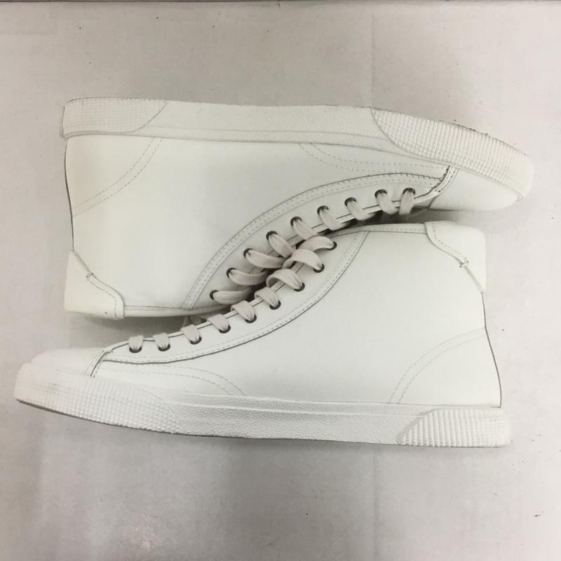 コーチ COACH スニーカー スニーカー FG4398 ハイカット EU43 無地 白 / ホワイト /  メンズ USED 古着 中古 10141584