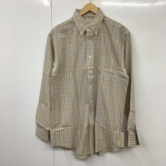 ブルックスブラザーズ BROOKS BROTHERS シャツ、ブラウス 長袖 長袖シャツ チェックシャツ カラーシャツ ボタンダウンシャツ M チェック マルチカラー / マルチカラー /  メンズ USED 古着 中古 10131167