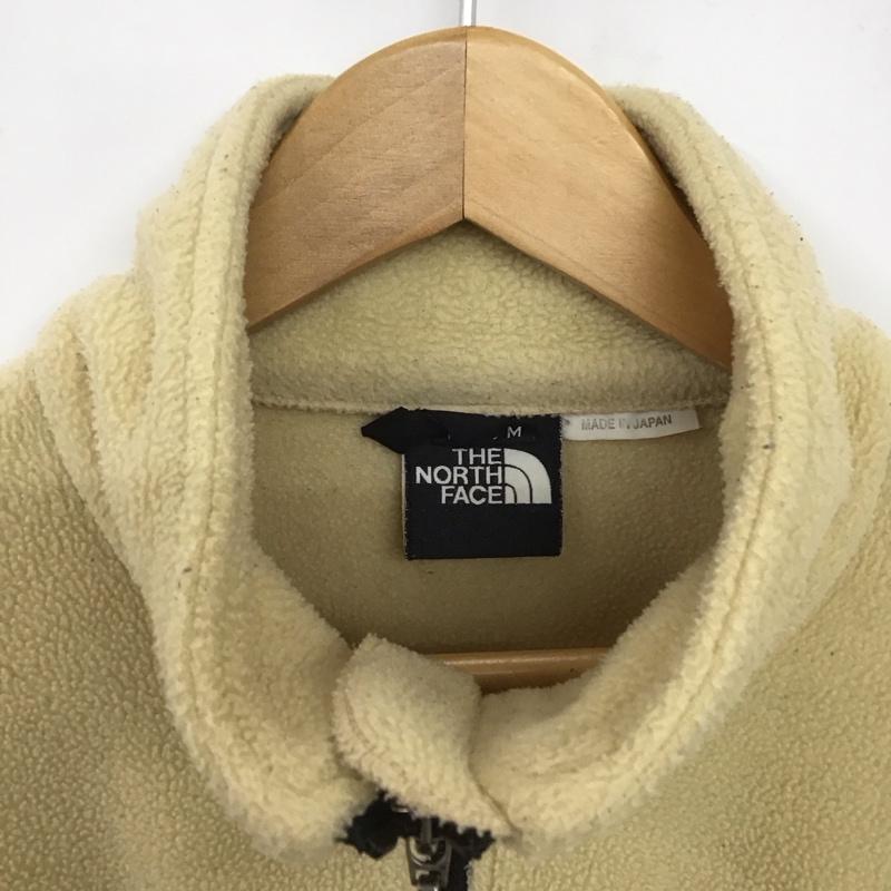 ザノースフェイス THE NORTH FACE ジャケット、上着 ジャンパー、ブルゾン na-3295 フリースジャケット スタンドネック アウター M ロゴ、文字 ベージュ / ベージュ /  メンズ USED 古着 中古 10148120