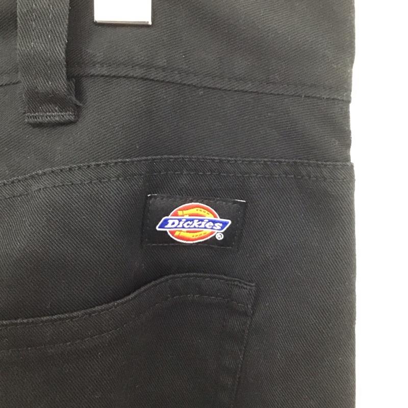 ディッキーズ Dickies パンツ ワークパンツ、ペインターパンツ 34インチ 無地 黒 / ブラック /  メンズ USED 古着 中古 10106662