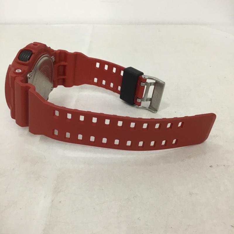 ジーショック G-SHOCK 腕時計 デジタル GA-110FC アナデジ ロゴ、文字 赤 / レッド /  メンズ USED 古着 中古 10140617