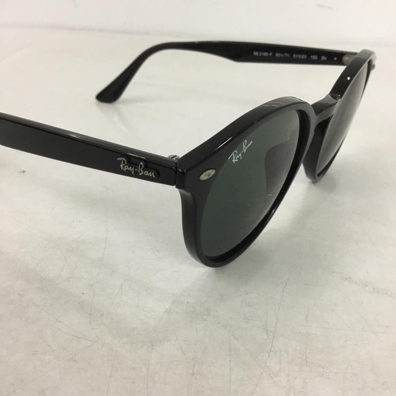レイバン Ray-Ban めがね・サングラス サングラス RB2180-F グリーンレンズ ケース付き ロゴ、文字 黒 / ブラック /  メンズ USED 古着 中古 10142115