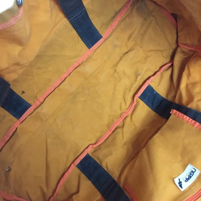 アベイシングエイプ A BATHING APE トートバッグ トートバッグ NGAP Wネーム 90s 90年代 ロゴ、文字 橙 / オレンジ / X カーキ / カーキ /  メンズ USED 古着 中古 10149898