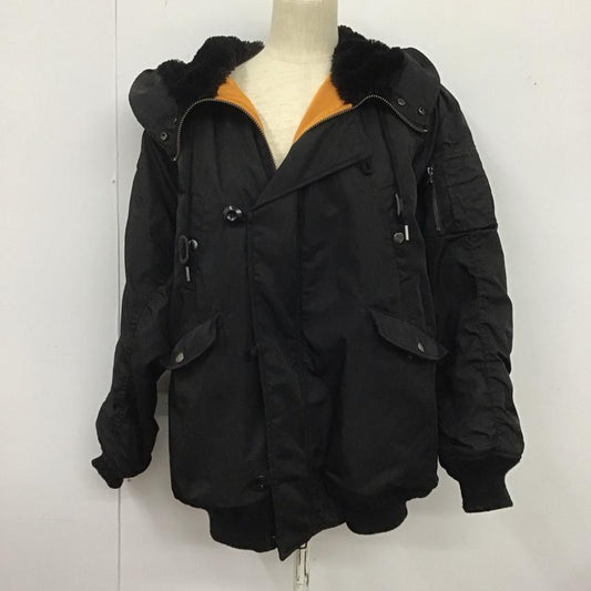 マウジー MOUSSY ジャケット、上着 ジャンパー、ブルゾン 010aah30-5710 フライトジャケット ジップアップジャケット アウター FREE 無地 黒 / ブラック /  レディース USED 古着 中古 10125957