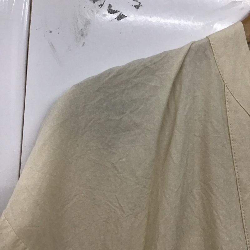 ザラ ZARA ワンピース ロングスカート L 無地 アイボリー / アイボリー /  レディース USED 古着 中古 10129400