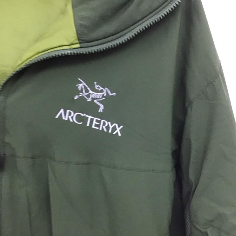 アークテリクス ARC TERYX ジャケット、上着 ジャンパー、ブルゾン ジップアップジャケット ナイロンジャケット アウター L ロゴ、文字 カーキ / カーキ /  メンズ USED 古着 中古 10148266