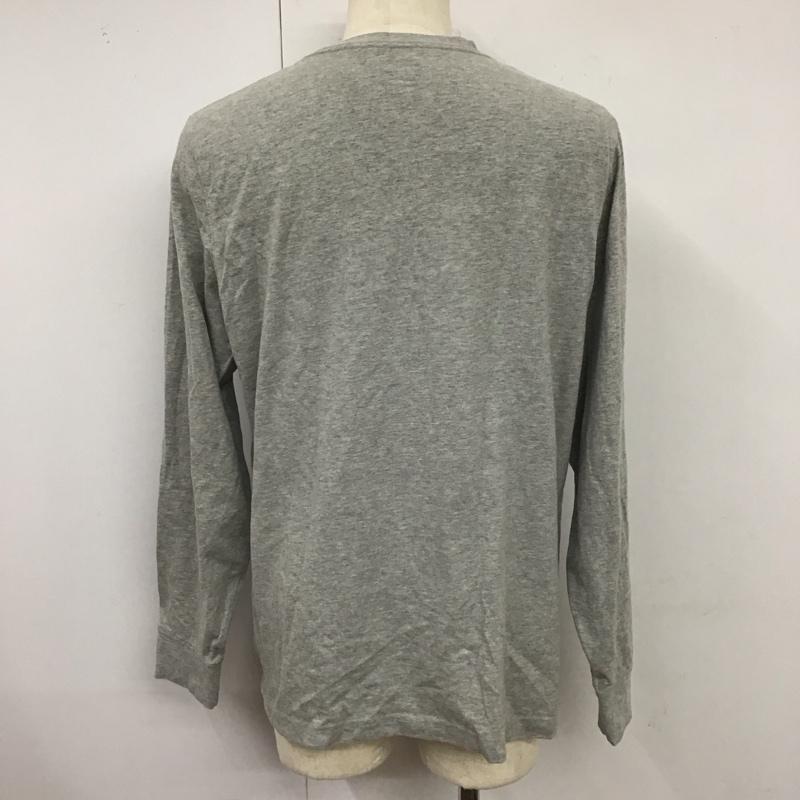 エルエルビーン L.L.Bean Tシャツ 長袖 ID511808 カダディンロゴ ロンT L ロゴ、文字 灰 / グレー /  メンズ USED 古着 中古 10119686