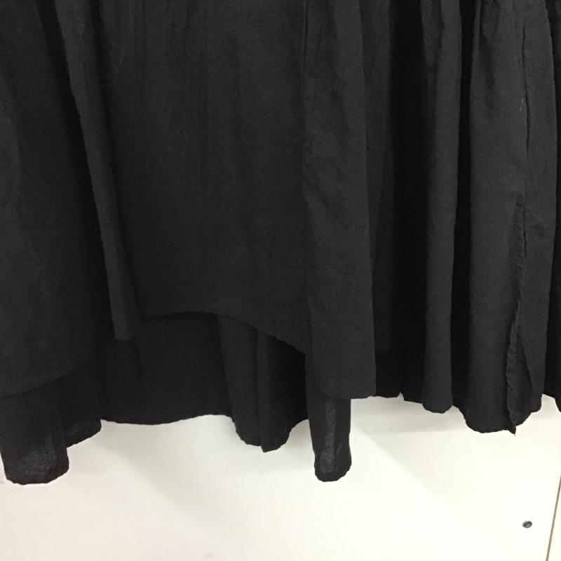 ローリーズファーム LOWRYS FARM ワンピース ミニスカート FREE 無地 黒 / ブラック /  レディース USED 古着 中古 10142136