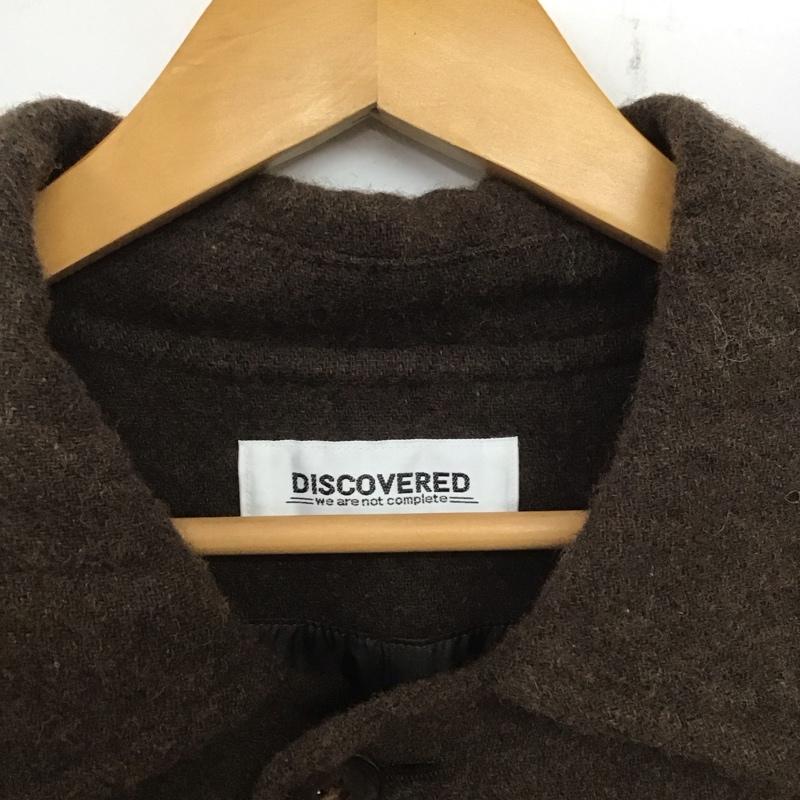 ディスカバード DISCOVERED ジャケット、上着 ジャンパー、ブルゾン dc-aw20-c0-02 フーリングコート ロングコート アウター 3 無地 茶 / ブラウン /  メンズ USED 古着 中古 10142078