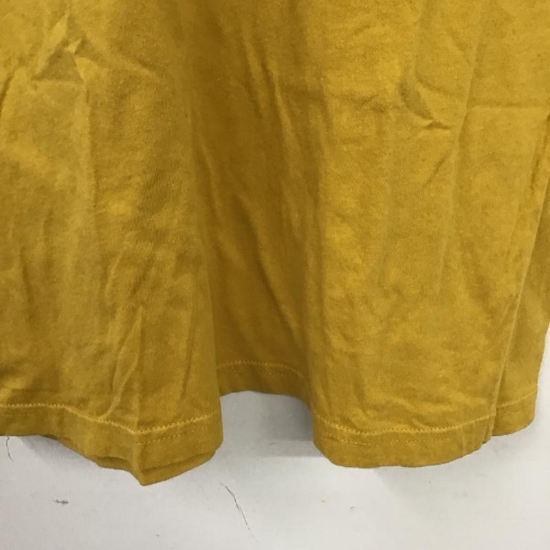 パタゴニア patagonia Tシャツ 半袖 半袖カットソー プリントTシャツ クルーネックカットソー S プリント 黄 / イエロー /  メンズ USED 古着 中古 10131162