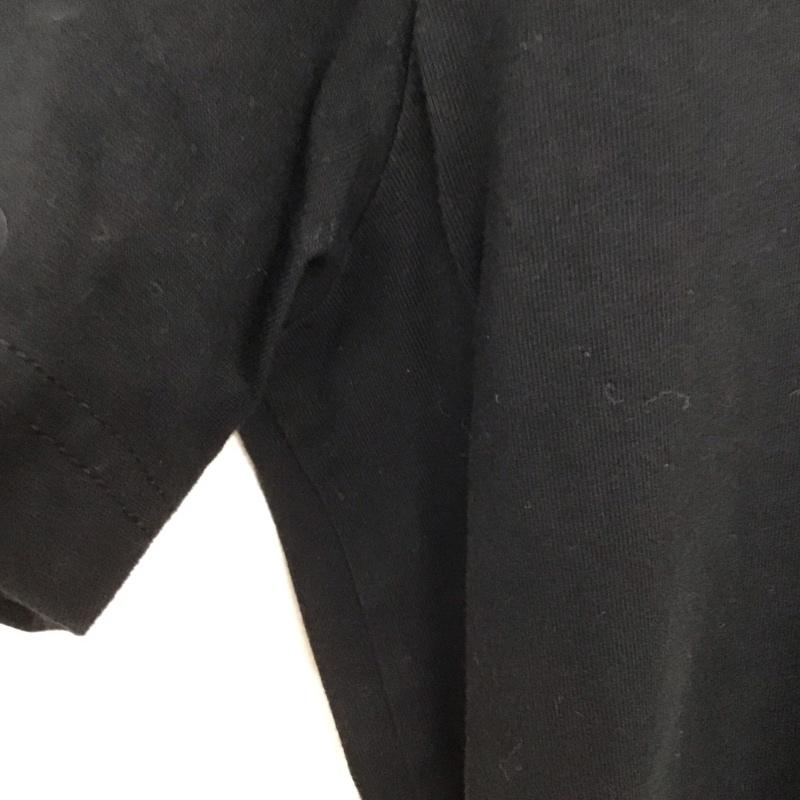 ディーゼル DIESEL Tシャツ 半袖 半袖カットソー プリントTシャツ クルーネックカットソー L ロゴ、文字 黒 / ブラック /  メンズ USED 古着 中古 10135976