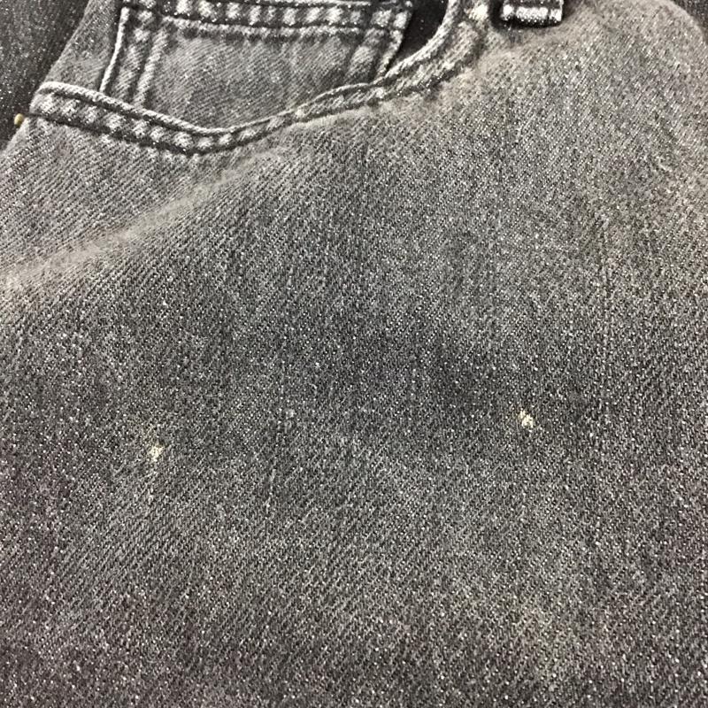 ニコアンド niko and... パンツ デニム、ジーンズ ST65DL03SW M 無地 黒 / ブラック /  レディース USED 古着 中古 10120595