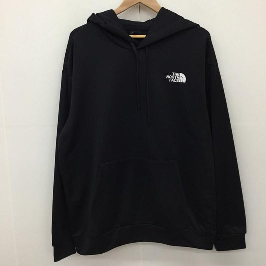 ザノースフェイス THE NORTH FACE パーカー 長袖 NI5PP50B XL ロゴ、文字 黒 / ブラック /  メンズ USED 古着 中古 10139081