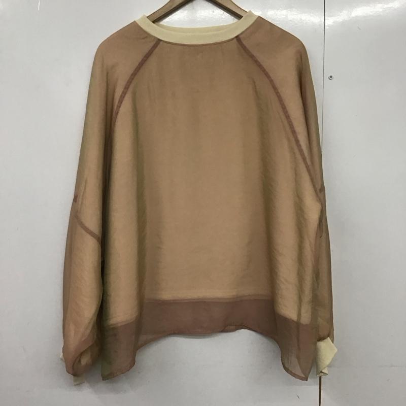バブ Bab トレーナー 長袖 5343722 SHEER FLEECE SWEAT TOPS シアーレイヤードスウェット FREE 無地 マルチカラー / マルチカラー /  レディース USED 古着 中古 10142140