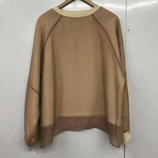 バブ Bab トレーナー 長袖 5343722 SHEER FLEECE SWEAT TOPS シアーレイヤードスウェット FREE 無地 マルチカラー / マルチカラー /  レディース USED 古着 中古 10142140