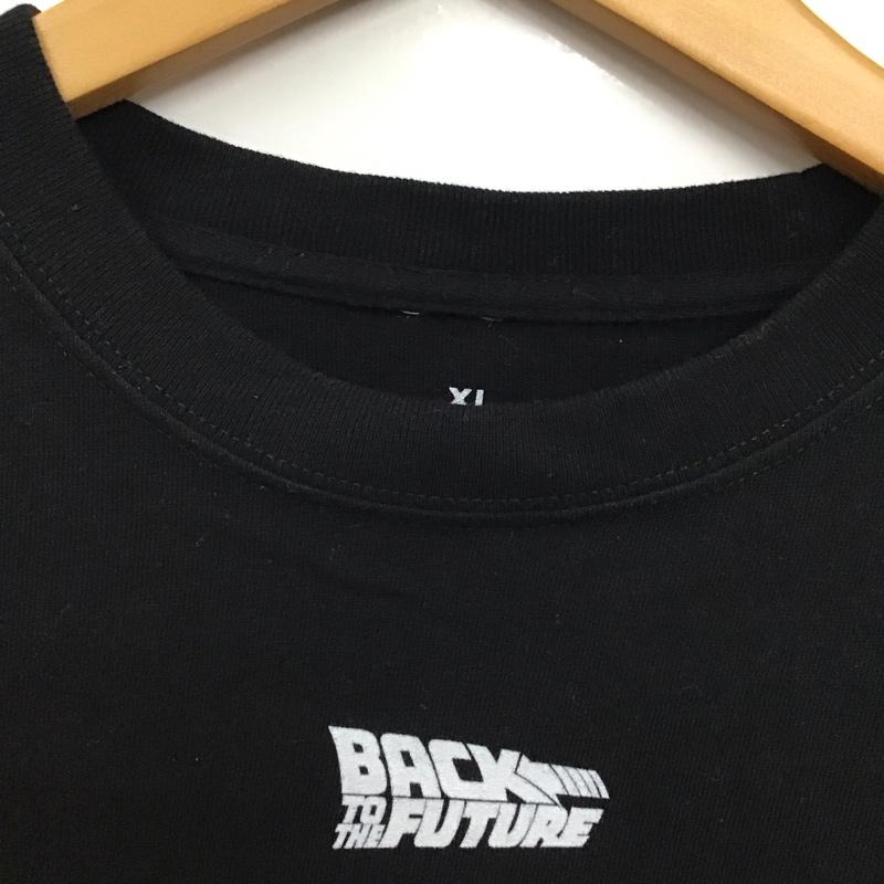 古着 USED Tシャツ 半袖 BACK TO THE FUTURE 映画Tシャツ XL プリント 黒 / ブラック /  メンズ USED 古着 中古 10123382