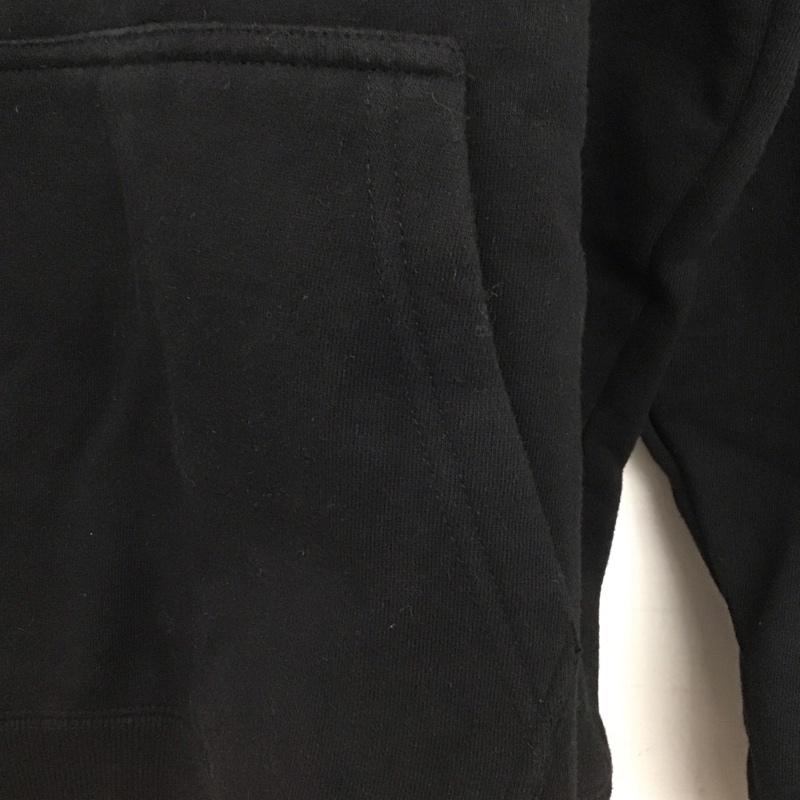 ステューシー STUSSY パーカー 長袖 長袖パーカー プルオーバーパーカー スウェット L ロゴ、文字 黒 / ブラック /  メンズ USED 古着 中古 10148339