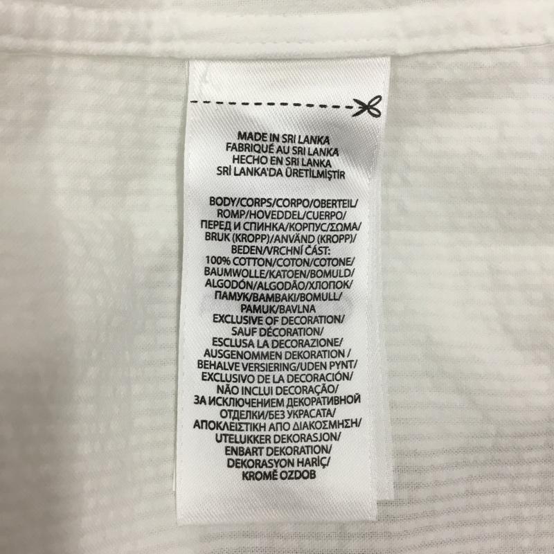 ポロラルフローレン POLO RALPH LAUREN シャツ、ブラウス 半袖 半袖シャツ カラーシャツ 半袖カットソー ボタンダウンシャツ M ロゴ、文字 白 / ホワイト /  メンズ USED 古着 中古 10116682